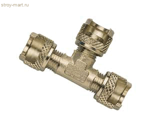 Т-образное соединение с тремя гайками 1/4 - 8973005829