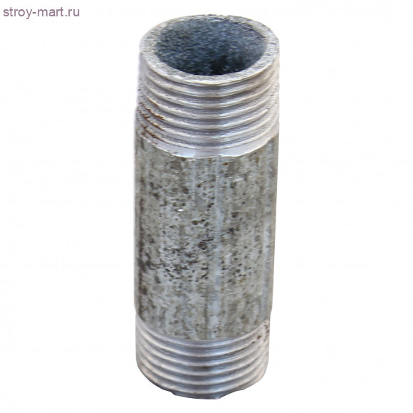 Бочонок сталь оц Ду 20 L=55мм из труб по ГОСТ 3262-75 КАЗ - 4606034001226