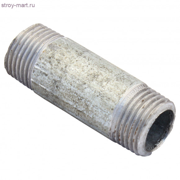 Бочонок сталь оц Ду 20 L=55мм из труб по ГОСТ 3262-75 КАЗ - 4606034001226