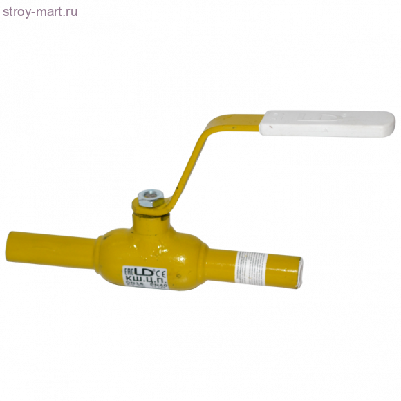 Кран шаровой сталь газ Ду 20 Ру40 под приварку LD - 007-4941