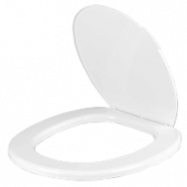 Сиденье для унитаза пластик Фараон/Стандарт М белый в комплекте СПб - 4606034156223 Сиденье для унитаза пластик Фараон/Стандарт М белый в комплекте СПб - 4606034156223