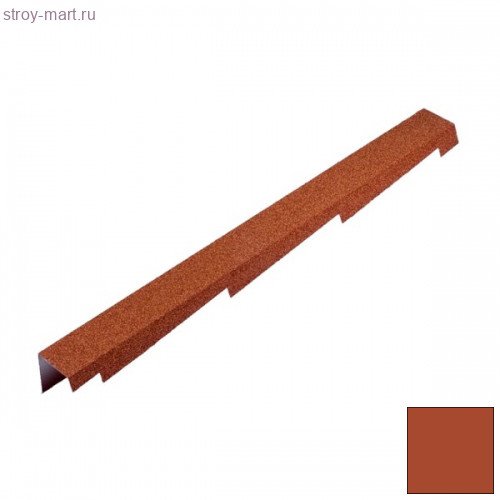 Фронтонная (торцевая) планка левая Decra Classic L=1250 (1110*) мм Осенний каприз - С-000113255 Фронтонная (торцевая) планка левая Decra Classic L=1250 (1110*) мм Осенний каприз - С-000113255