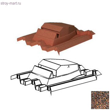 Кровельный вентилятор Shake GG2 (Teak 121) - С-000115736 Кровельный вентилятор Shake GG2 (Teak 121) - С-000115736