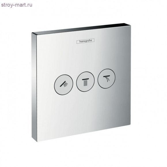 Запорно-переключающее устройство на 3 потребителя ShowerSelect 15764000 Запорно-переключающее устройство на 3 потребителя ShowerSelect 15764000