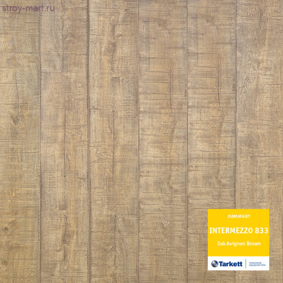 Tarkett INTERMEZZO 833 Дуб Авиньон коричневый Tarkett INTERMEZZO 833 Дуб Авиньон коричневый