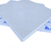 Панель «Албес» AP600A6/45град./Т-24 белый матовый А902 rus перфорация d=3 эконом (36 шт./уп.) - С-000045061