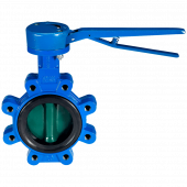 Затвор дисковый поворотный SYLAX VFY-WH Ду 125 Ру16 межфл Danfoss 065B7356