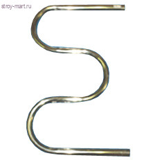 Полотенцесушитель сталь М-образный 600х500 1'' D33 хром СПб - 4606034170328 Полотенцесушитель сталь М-образный 600х500 1'' D33 хром СПб - 4606034170328