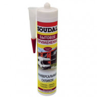 Герметик силиконовый «Soudal» универсальный серый 300 мл. (15 шт/кор.) 105908 - С-000072128 Герметик силиконовый «Soudal» универсальный серый 300 мл. (15 шт/кор.) 105908 - С-000072128