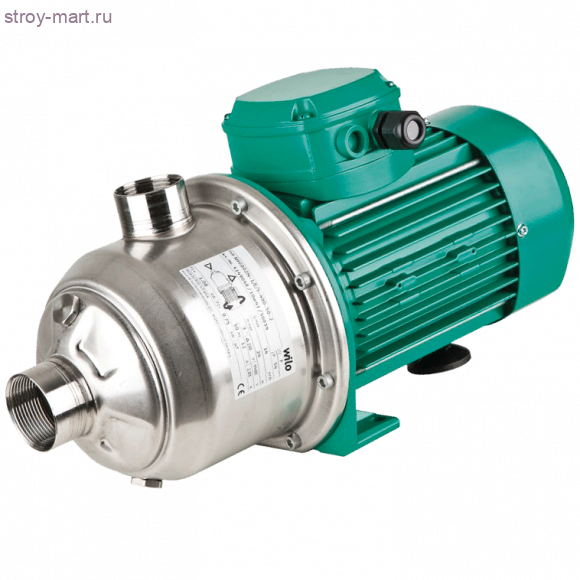 Насос горизонт MHI 804-1/E/1-230-50-2 многоступенчатый Wilo 4024306 Насос горизонт MHI 804-1/E/1-230-50-2 многоступенчатый Wilo 4024306