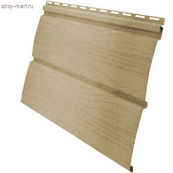 Блок-хаус GL «Карельский» ванильный Amerika D4.8 (0,244х3м) 0,732 м2 (22 шт./уп.) - С-000085287