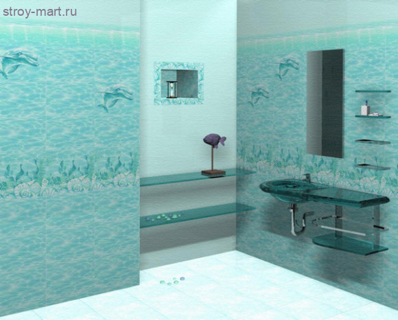 Лагуна 7ЛГ006 Плитка настенная 24,9х36,4