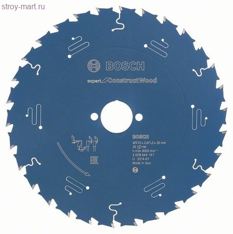 Цирк диск Expert for Construct 210x30x2/1.3x30T - 2608644141 Цирк диск Expert for Construct 210x30x2/1.3x30T - 2608644141