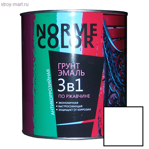 Грунт-эмаль 3 в 1 «Norme Color» кремовая 2,7л. (6 шт/уп) - С-000111670 Грунт-эмаль 3 в 1 «Norme Color» кремовая 2,7л. (6 шт/уп) - С-000111670
