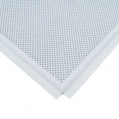 Панель «Албес» AP600A6/45град./Т-24 белый матовый А902 rus перфорация d=3 (36 шт./уп.) - С-000035331