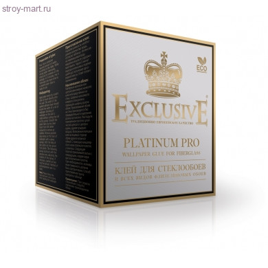 Клей для стеклообоев «Exclusive» Platinum PRO 566гр., 16 шт/уп. - С-000118220 Клей для стеклообоев «Exclusive» Platinum PRO 566гр., 16 шт/уп. - С-000118220