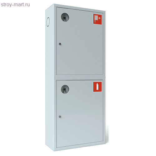 Шкаф пожарный правый ШПК-320 НЗБ белый - 016-0039