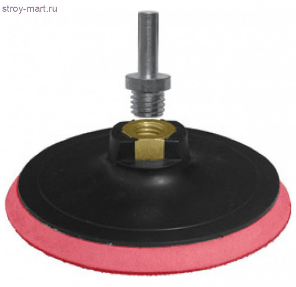 Диск шлифовальный «FIT» с липучкой 125 мм, М14 + переходник для дрели / 39623 - С-000111026