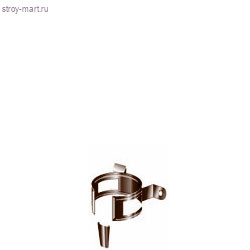 Lindab, Костыль крепления трубы, (434) RAL 8017 коричневый - С-000044514 Lindab, Костыль крепления трубы, (434) RAL 8017 коричневый - С-000044514