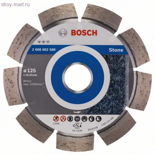 Алмазный диск Expert for Stone125-22,23 - 2608602589