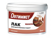 Лак для внутренних работ «Оптимист L-209" матовый, бесцветный, акриловый 1 кг. (6 шт/уп.) - С-000113815 Лак для внутренних работ «Оптимист L-209" матовый, бесцветный, акриловый 1 кг. (6 шт/уп.) - С-000113815