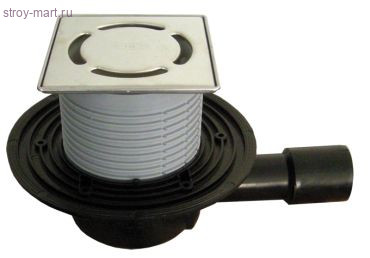 Трап вертикальный Дн 40/50 с решеткой из неж стали крепление Klik-Klak сифон Primus HL 510NPr-3000 Трап вертикальный Дн 40/50 с решеткой из неж стали крепление Klik-Klak сифон Primus HL 510NPr-3000