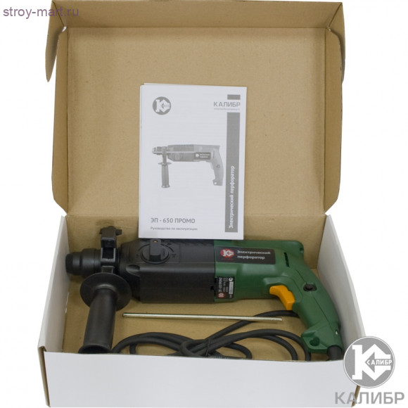 Эл. перфоратор "Калибр ЭП- 650 ПРОМО" Эл. перфоратор "Калибр ЭП- 650 ПРОМО"