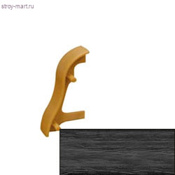 Соединитель Т-137 черное серебро Ekoline (2 шт./уп.; 25 уп. / кор.) - С-000053929