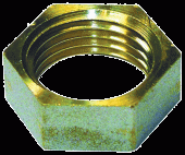 Контргайка латунь никель Ду 40 ВР Faro STC 5712 - 4606034023617