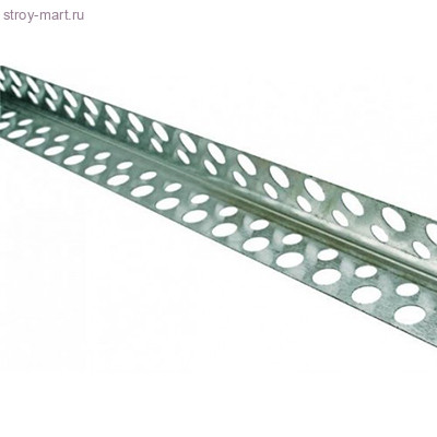 Уголок 31х31 перфорированый оцинков., 3м - С-000102169 Уголок 31х31 перфорированый оцинков., 3м - С-000102169