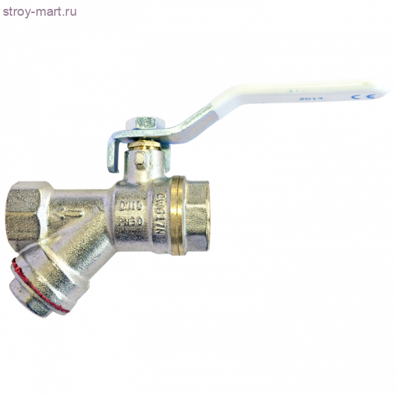 Кран шаровой латунь Faro 1219 Ду 20 ВР/ВР рычаг с фильтром STC 1219 - 4606034047637 Кран шаровой латунь Faro 1219 Ду 20 ВР/ВР рычаг с фильтром STC 1219 - 4606034047637