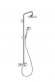 Croma Select S 180 2jet Showerpipe, с однорычажным смесителем Croma Select S 27255400 Croma Select S 180 2jet Showerpipe, с однорычажным смесителем Croma Select S 27255400