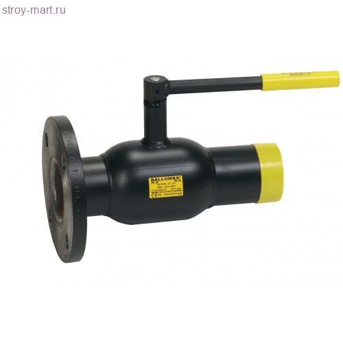 Кран шаровой сталь Ballomax КШТ 61.104 Ду 250 Ру25 фл/под приварку под редуктор, электропривод BROEN КШТ 61.104.250