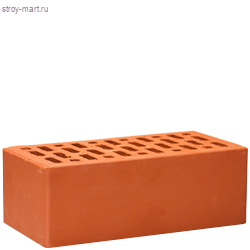 Кирпич лицевой красный гладкий щелевой 1,4 НФ М-175 (352 шт.) Braer - С-000093895 Кирпич лицевой красный гладкий щелевой 1,4 НФ М-175 (352 шт.) Braer - С-000093895