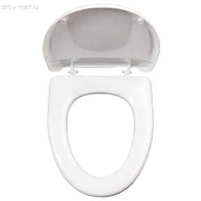 Сиденье для унитаза пластик Серия КВ белый универсал Орио РРКВ1-1 - 4607130489451 Сиденье для унитаза пластик Серия КВ белый универсал Орио РРКВ1-1 - 4607130489451