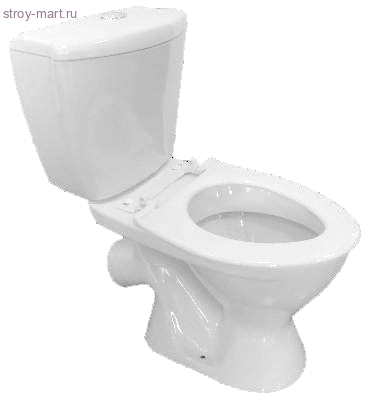 Унитаз-компакт Вершок белый косой выпуск в/к кнопка, моноупаковка Лобня - 4606034156971 Унитаз-компакт Вершок белый косой выпуск в/к кнопка, моноупаковка Лобня - 4606034156971