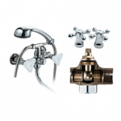 Смеситель для ванны ПСМ-157-К/89 хром шар/механизм дл/излив - 026-1395