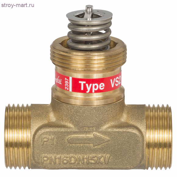 Клапан регулирующий VS2 Ду 20 Ру16 НР/НР Danfoss 065F2120 Клапан регулирующий VS2 Ду 20 Ру16 НР/НР Danfoss 065F2120