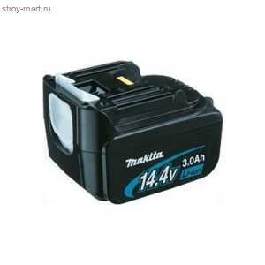 Аккумулятор Makita 14.4В 3Ач Li-ion тип BL1430 (194065-3) Аккумулятор Makita 14.4В 3Ач Li-ion тип BL1430 (194065-3)