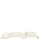 Сайдинг Docke D4,5D (сливки), 3660 мм 0,85 кв. м (20 шт./уп.) - С-000056557