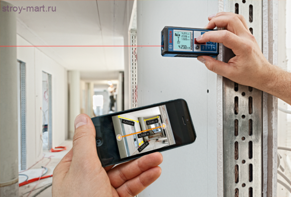 Лазерный дальномер Bosch GLM 100 C Professional - 601072700