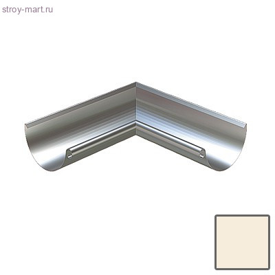 Lindab, Угол желоба внешний, 90 град150 мм, (001) RAL 9002 белый - С-000055663 Lindab, Угол желоба внешний, 90 град150 мм, (001) RAL 9002 белый - С-000055663