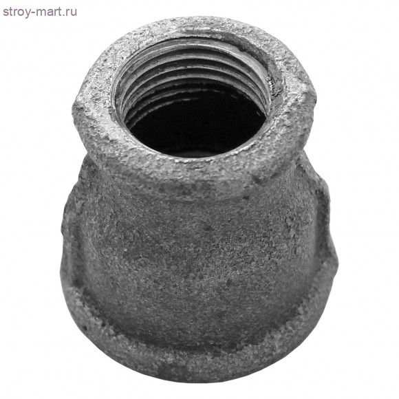 Муфта чугун переходн Ду 25х15 Fittex - 4606034018170 Муфта чугун переходн Ду 25х15 Fittex - 4606034018170