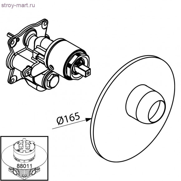 KLUDI PROVITA 336550500 KLUDI PROVITA 336550500