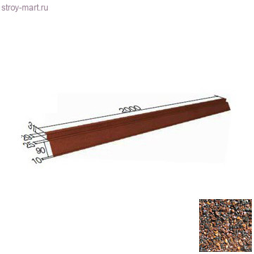 Карнизная планка Gerard (Teak 121), L=2м - С-000115732 Карнизная планка Gerard (Teak 121), L=2м - С-000115732