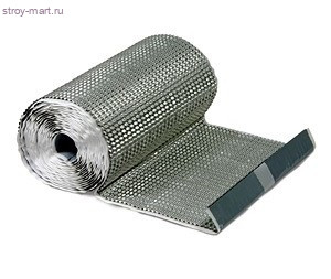 Гофрированная лента для примыканий F2 280х5000мм, цинк, стальной - С-000115959 Гофрированная лента для примыканий F2 280х5000мм, цинк, стальной - С-000115959