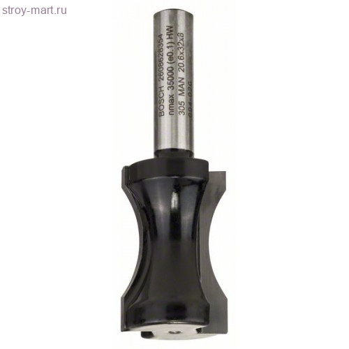 Фреза сегментная Std S8/R18,3/D20,6/L32 - 2608628354 Фреза сегментная Std S8/R18,3/D20,6/L32 - 2608628354