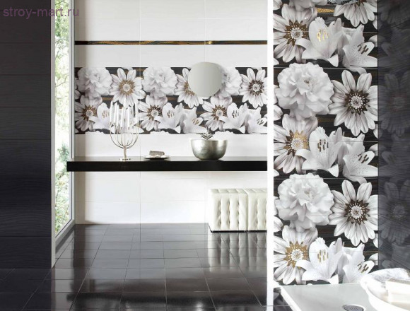 Thalasa negro Плитка настенная 25x75 Thalasa negro Плитка настенная 25x75