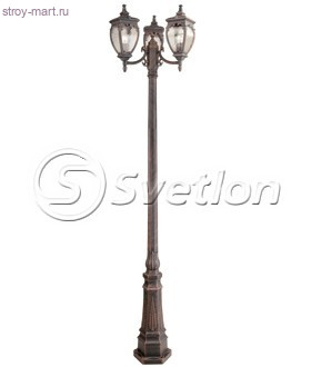 Светильник садово-парковый Svetlon серия "Венеция", 5200-3 Светильник садово-парковый Svetlon серия "Венеция", 5200-3