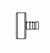 Ниппель измерительный для спускного крана Danfoss 003L8143 Ниппель измерительный для спускного крана Danfoss 003L8143